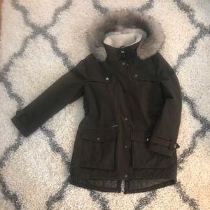 Like new DKNY hi-lo coat